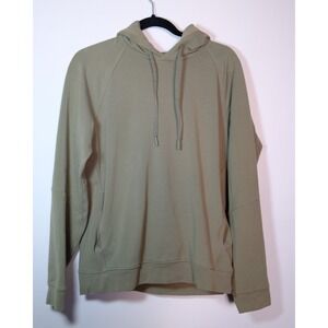 Smooth Spacer Classic-Fit Pullover Hoodie MEDIUM  Green Athletic Hidden Pockets